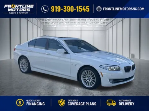 White 2011 BMW 5 Series 535i for sale in Clayton, NC