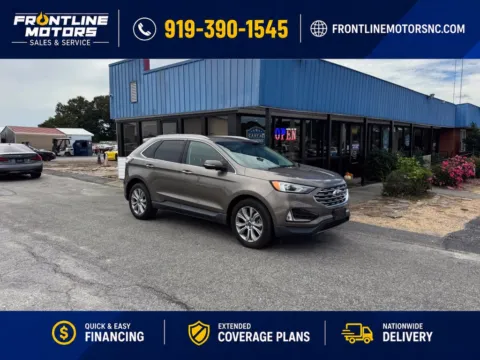 Gray 2019 Ford Edge Titanium for sale in Clayton, NC