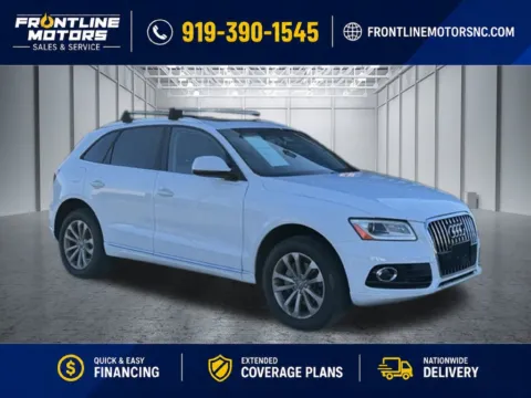 White 2016 Audi Q5 2.0T Premium for sale in Clayton, NC
