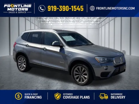 Gray 2017 BMW X3 xDrive28i for sale in Clayton, NC