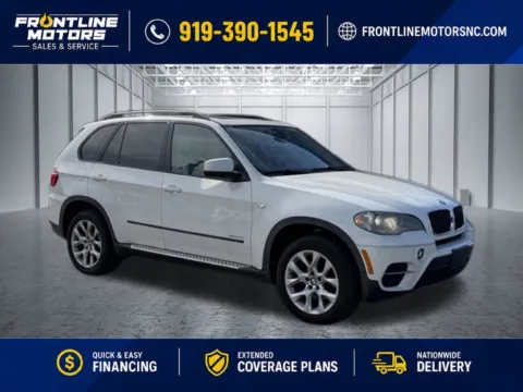 White 2012 BMW X5 xDrive35i for sale in Clayton, NC
