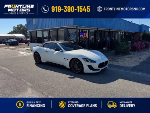 White 2013 Maserati GranTurismo Sport for sale in Clayton, NC