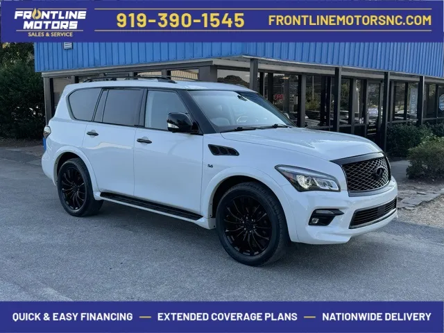 Used 2015 INFINITI QX80 for sale in Clayton, NC at Frontline