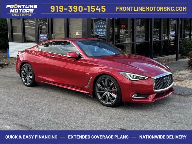 2018 Infiniti Q60 Red Sport For Sale