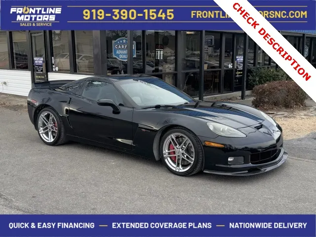 Used 2008 Chevrolet Corvette Z06 for sale in Clayton, NC at