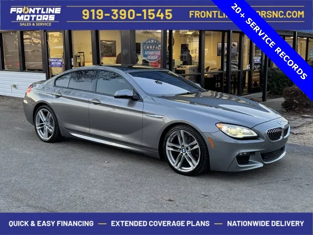 Used 2016 BMW 6 Series 640i Gran Coupe for sale in Clayton, NC | VIN ...