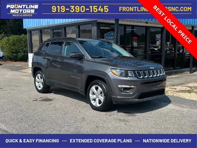 Gray 2020 Jeep Compass Latitude for sale in Clayton, NC