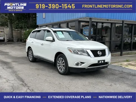 White 2016 Nissan Pathfinder SL for sale in Clayton, NC