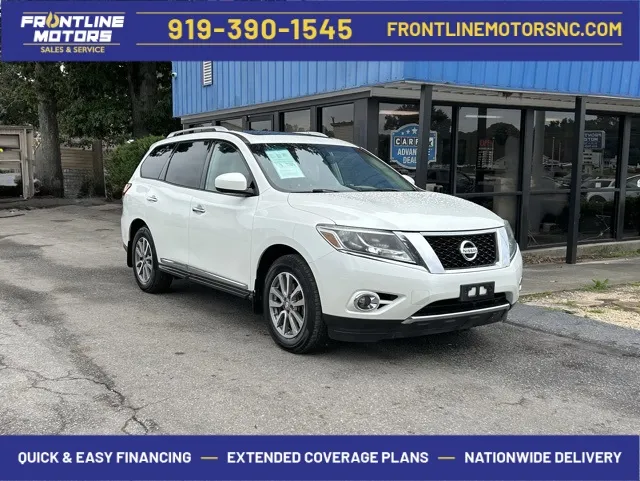 White 2016 Nissan Pathfinder SL for sale in Clayton, NC