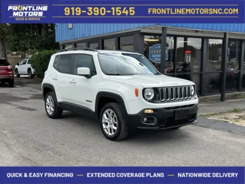 White 2015 Jeep Renegade Latitude for sale in Clayton, NC