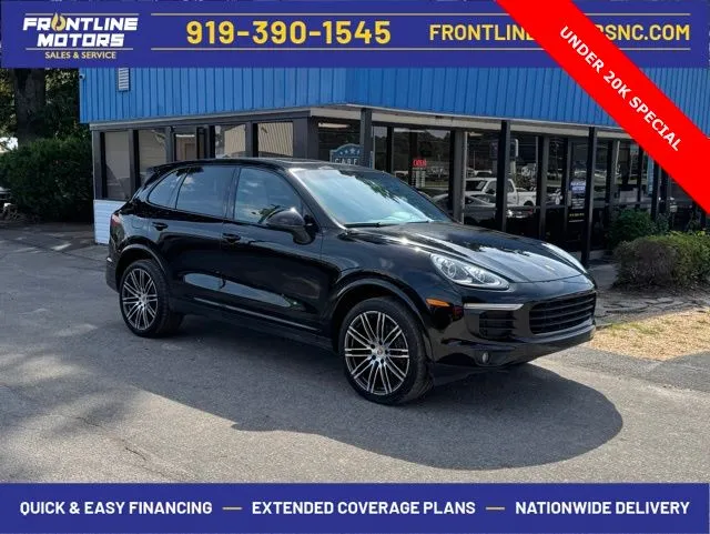 2017 Porsche Cayenne Platinum Edition