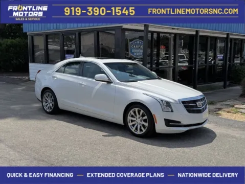 White 2018 Cadillac ATS 2.0L Turbo for sale in Clayton, NC