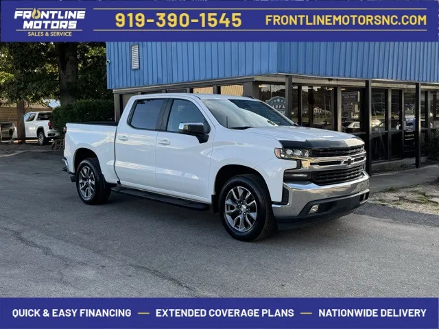 White 2020 Chevrolet Silverado 1500 LT for sale in Clayton, NC