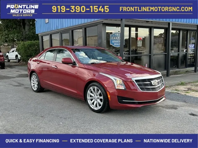 Red 2018 Cadillac ATS 2.0L Turbo for sale in Clayton, NC