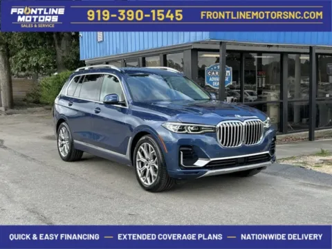 Blue 2019 BMW X7 xDrive40i for sale in Clayton, NC