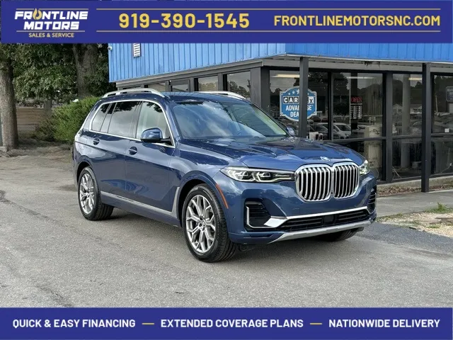 Blue 2019 BMW X7 xDrive40i for sale in Clayton, NC