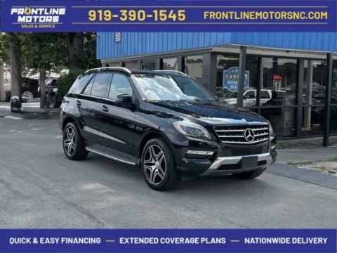 Black 2014 Mercedes-Benz M-Class ML 350 for sale in Clayton, NC