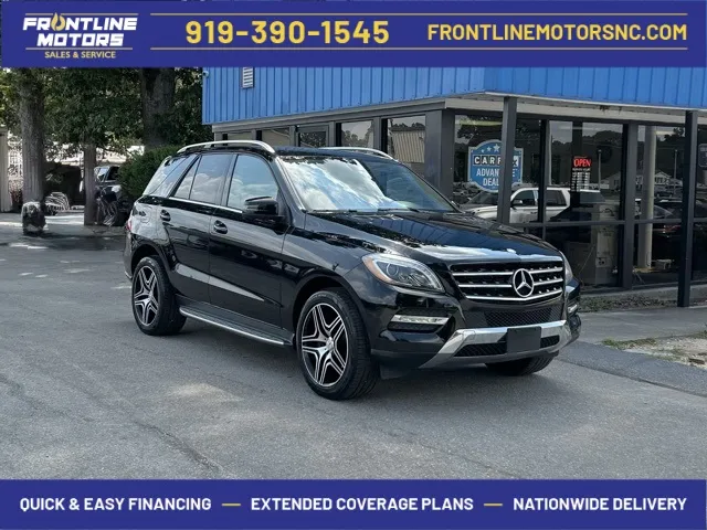 Black 2014 Mercedes-Benz M-Class ML 350 for sale in Clayton, NC
