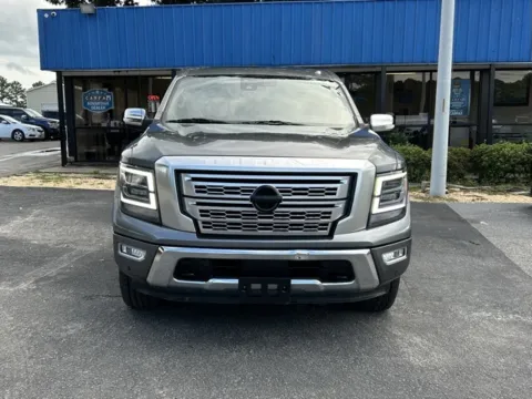 Another view of 2021 Nissan Titan Platinum Reserve for sale in Clayton, NC at Frontline Motors Clayton