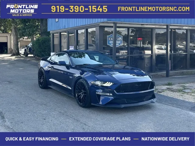 Blue 2020 Ford Mustang GT Premium for sale in Clayton, NC