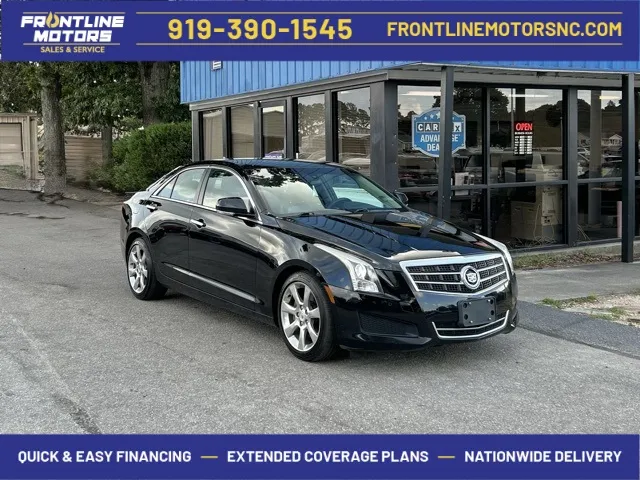 Black 2014 Cadillac ATS 2.5L Luxury for sale in Clayton, NC
