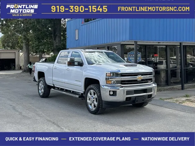 White 2019 Chevrolet Silverado 2500HD LTZ for sale in Clayton, NC