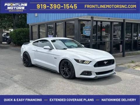 White 2016 Ford Mustang GT Premium for sale in Clayton, NC