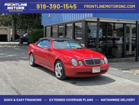 Red 2002 Mercedes-Benz CLK 430 for sale in Clayton, NC