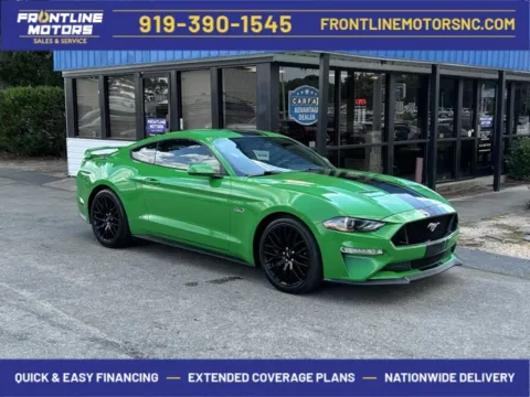 Green 2019 Ford Mustang GT Premium for sale in Clayton, NC
