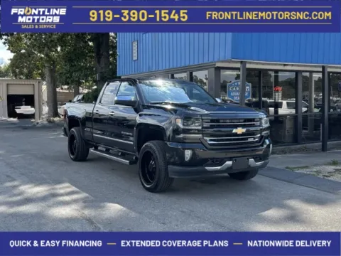 Black 2016 Chevrolet Silverado 1500 LTZ for sale in Clayton, NC