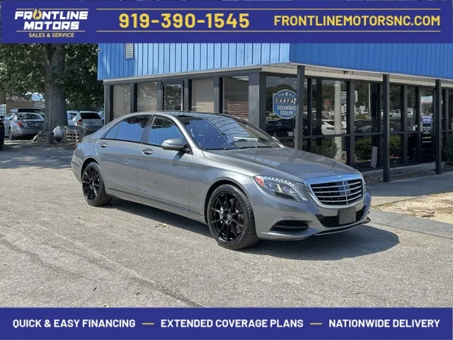 Silver 2017 Mercedes-Benz S-Class S 550 for sale in Clayton, NC