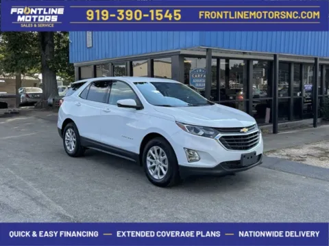 White 2019 Chevrolet Equinox LT for sale in Clayton, NC