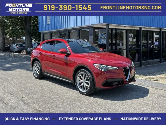 Red 2018 Alfa Romeo Stelvio Ti for sale in Clayton, NC