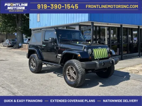 Black 2012 Jeep Wrangler Sahara for sale in Clayton, NC