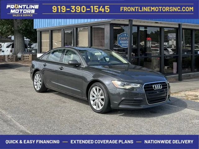 Gray 2013 Audi A6 2.0T Premium Plus for sale in Clayton, NC