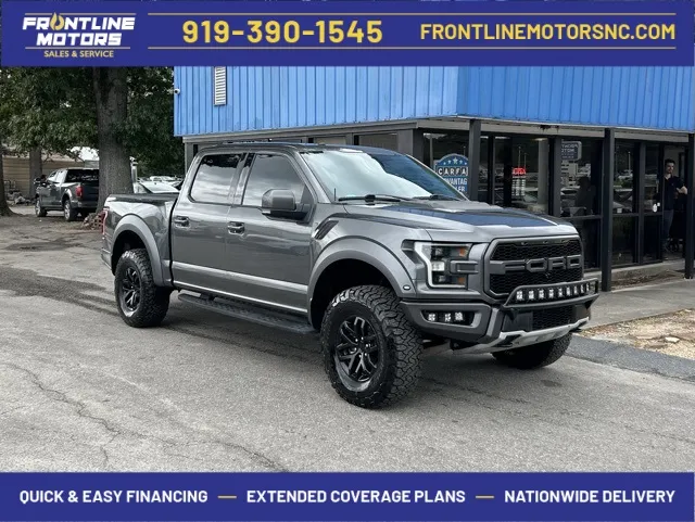 Gray 2017 Ford F-150 Raptor for sale in Clayton, NC