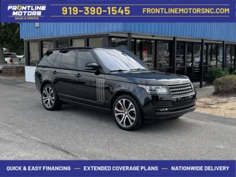 Black 2017 Land Rover Range Rover SVAutobiography for sale in Clayton, NC