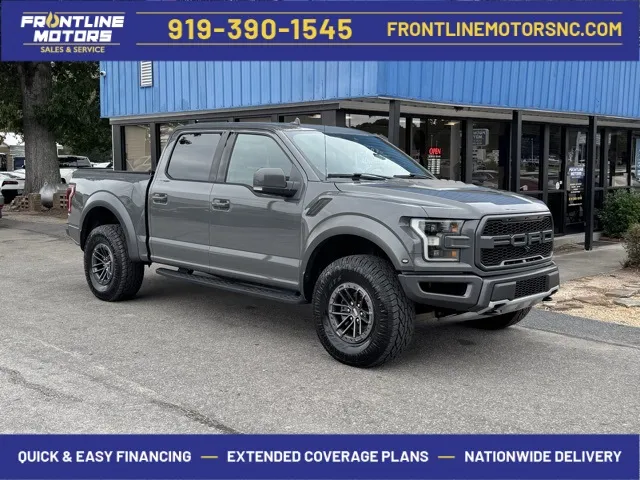 Gray 2020 Ford F-150 Raptor for sale in Clayton, NC