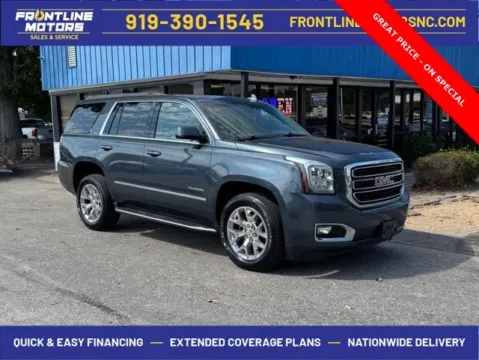 Blue 2019 GMC Yukon SLT for sale in Clayton, NC