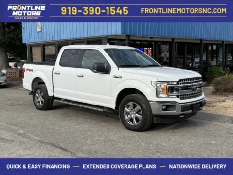 White 2018 Ford F-150 XLT for sale in Clayton, NC