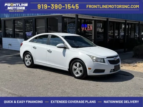 White 2013 Chevrolet Cruze LT for sale in Clayton, NC