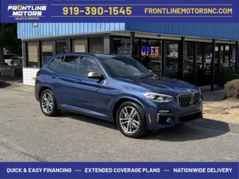 Blue 2018 BMW X3 M40i for sale in Clayton, NC