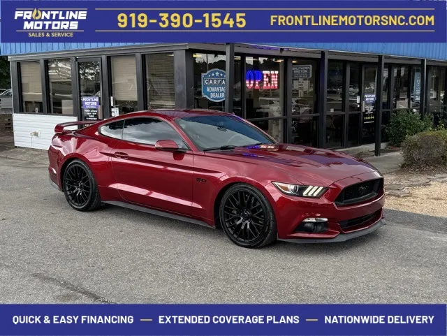 Red 2016 Ford Mustang GT Premium for sale in Clayton, NC