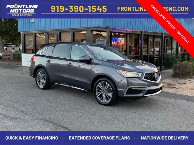 Gray 2018 Acura MDX 3.5L for sale in Clayton, NC