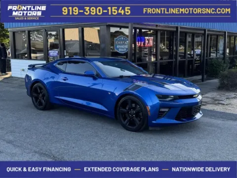 Blue 2018 Chevrolet Camaro SS for sale in Clayton, NC