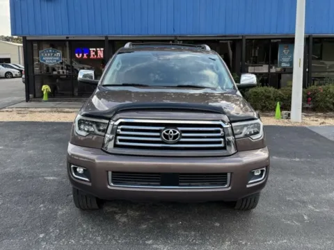 Another view of 2018 Toyota Sequoia Platinum for sale in Clayton, NC at Frontline Motors Clayton