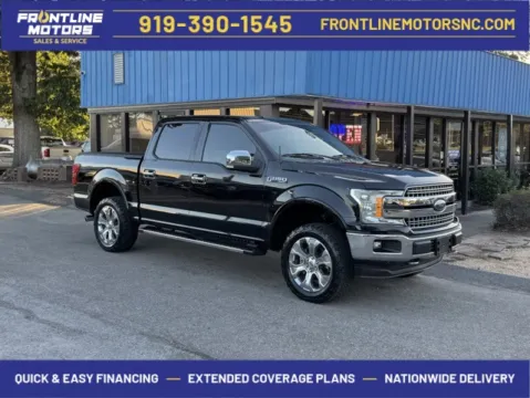 Black 2018 Ford F-150 Lariat for sale in Clayton, NC