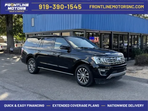 Black 2018 Ford Expedition Max Limited for sale in Clayton, NC
