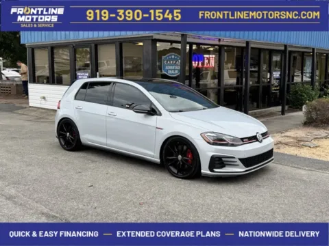 White 2021 Volkswagen Golf GTI 2.0T SE for sale in Clayton, NC