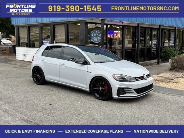 White 2021 Volkswagen Golf GTI 2.0T SE for sale in Clayton, NC